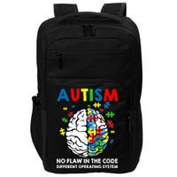 Autism Brain Operating System Impact Tech Backpack