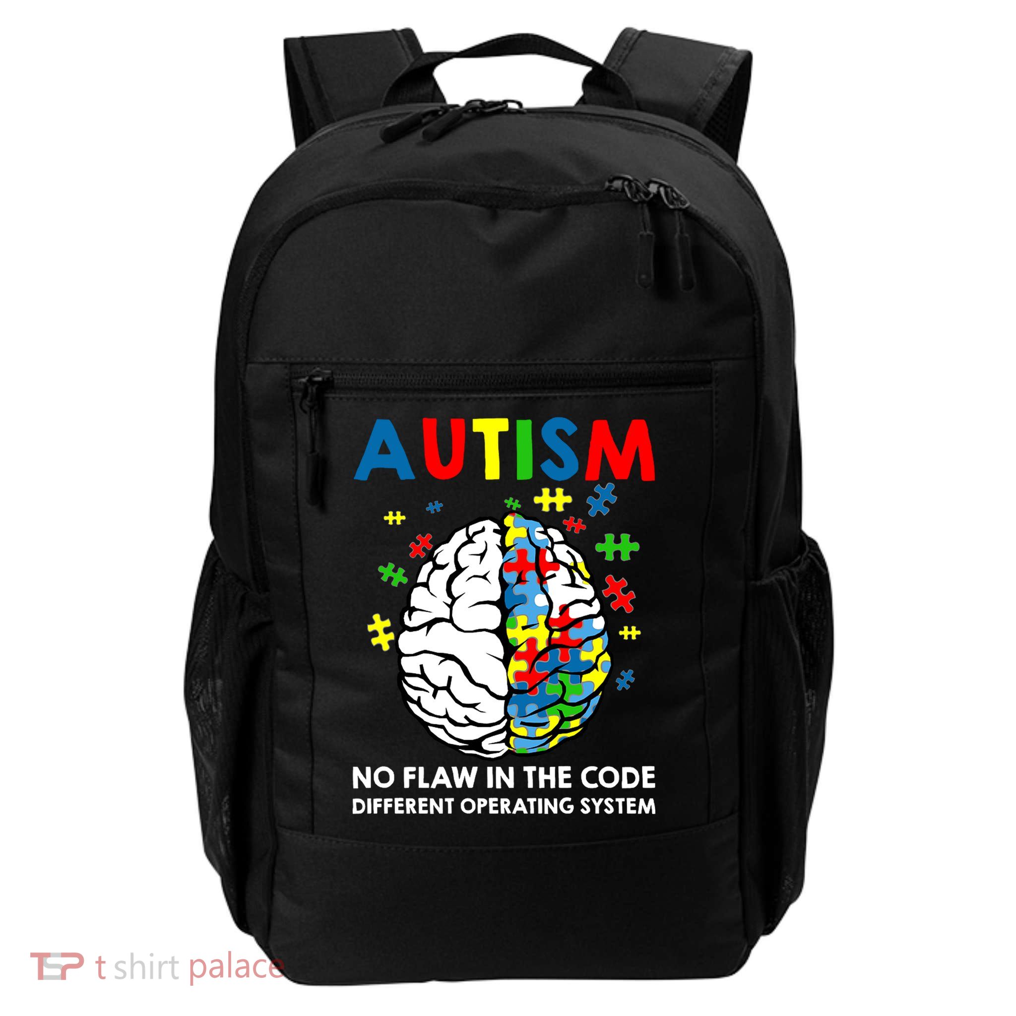 Autism Brain Operating System Daily Commute Backpack