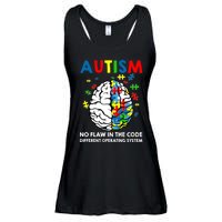 Autism Brain Operating System Ladies Essential Flowy Tank