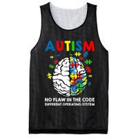 Autism Brain Operating System Mesh Reversible Basketball Jersey Tank