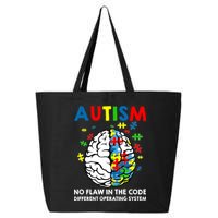 Autism Brain Operating System 25L Jumbo Tote