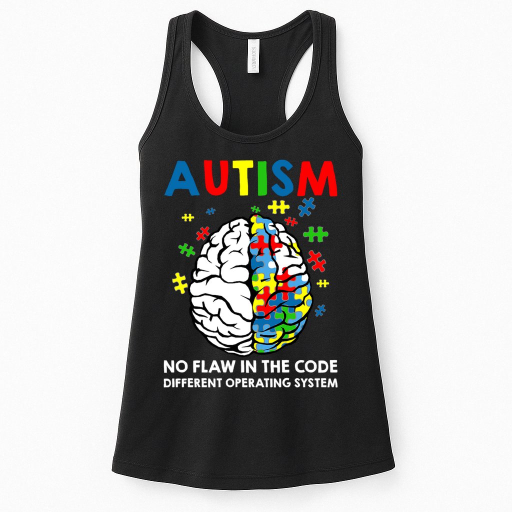 Autism Brain Operating System Womens Tank Top