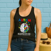 Autism Brain Operating System Womens Tank Top