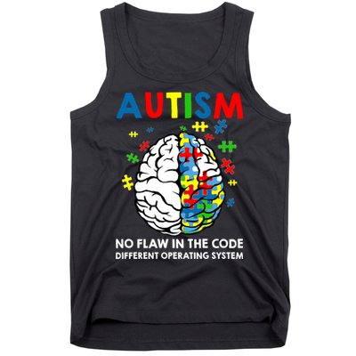 Autism Brain Operating System Tank Top