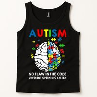 Autism Brain Operating System Tank Top
