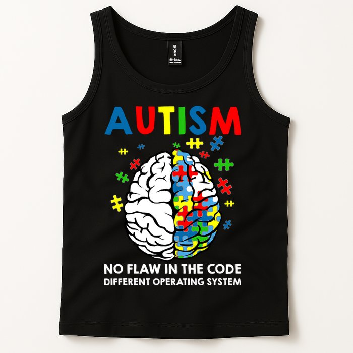 Autism Brain Operating System Tank Top