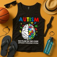 Autism Brain Operating System Tank Top