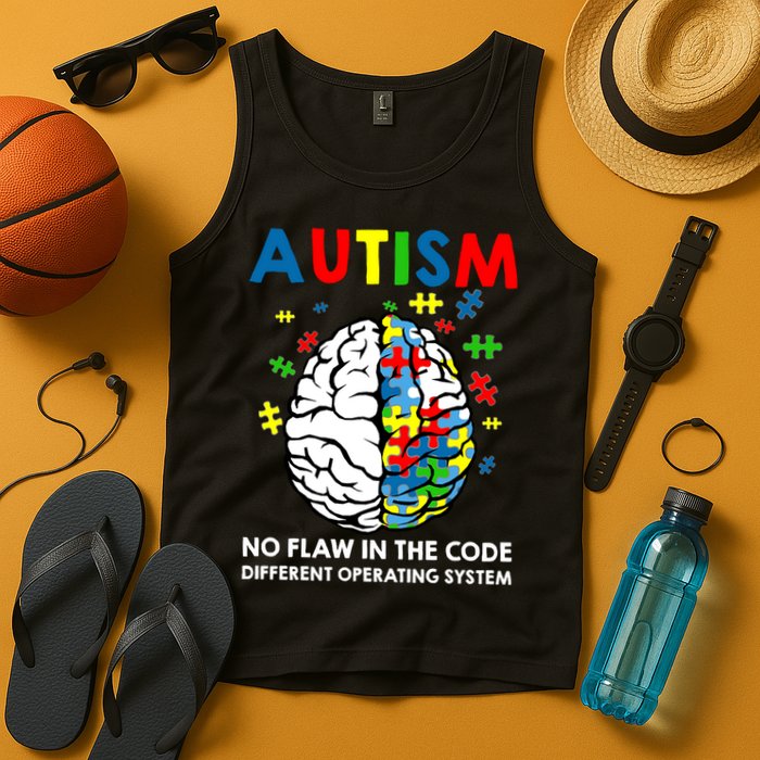 Autism Brain Operating System Tank Top