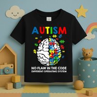 Autism Brain Operating System Toddler T-Shirt