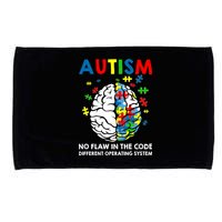 Autism Brain Operating System Microfiber Hand Towel