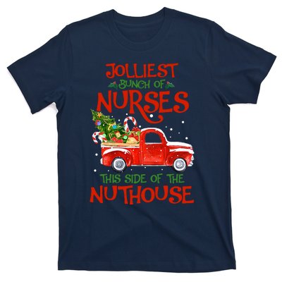 A Bunch Of A Nurses This Side Of The Nuthouse Christmas T-Shirt