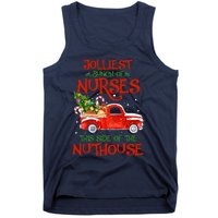 A Bunch Of A Nurses This Side Of The Nuthouse Christmas Tank Top