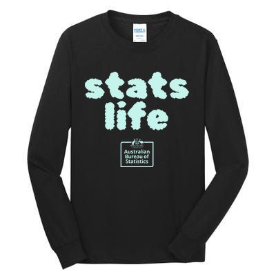 Australian Bureau Of Statistics Stats Life Tall Long Sleeve T-Shirt