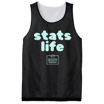 Australian Bureau Of Statistics Stats Life Mesh Reversible Basketball Jersey Tank