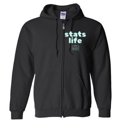 Australian Bureau Of Statistics Stats Life Full Zip Hoodie