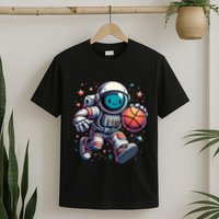 Astronaut Basketball Outer Space: Dunk Your Way Through The Cosmos T-Shirt