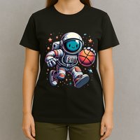 Astronaut Basketball Outer Space: Dunk Your Way Through The Cosmos T-Shirt