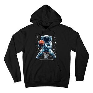 Astronaut Basketball Outer Space: Dunk Your Way Through The Cosmos Hoodie