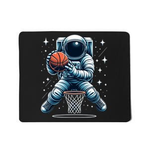 Astronaut Basketball Outer Space: Dunk Your Way Through The Cosmos Mousepad