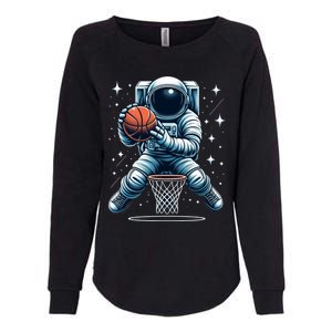 Astronaut Basketball Outer Space: Dunk Your Way Through The Cosmos Womens California Wash Sweatshirt