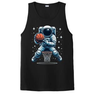 Astronaut Basketball Outer Space: Dunk Your Way Through The Cosmos PosiCharge Competitor Tank