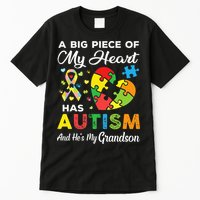 A Big Piece Of My Heart Has Autism and He's My Grandson Tall T-Shirt