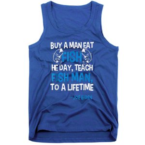 Anti Biden Political Impeach Biden Buy A Man Eat Fish Tank Top