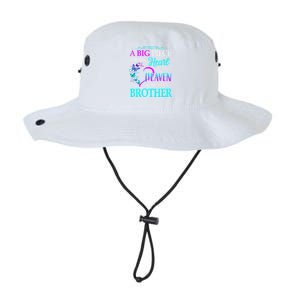 A Big Piece Of My Heart Live In Heaven He Is My Brother Great Gift Legacy Cool Fit Booney Bucket Hat