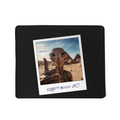 Aliens Building Pyramids Ufo Conspiracy Theory Sarcasm Mousepad