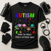 Autism Bird Puzzle Seeing The World From A Different Angle Gift Performance Shirt