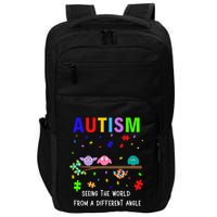 Autism Bird Puzzle Seeing The World From A Different Angle Gift Impact Tech Backpack