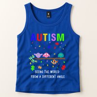 Autism Bird Puzzle Seeing The World From A Different Angle Gift Tank Top