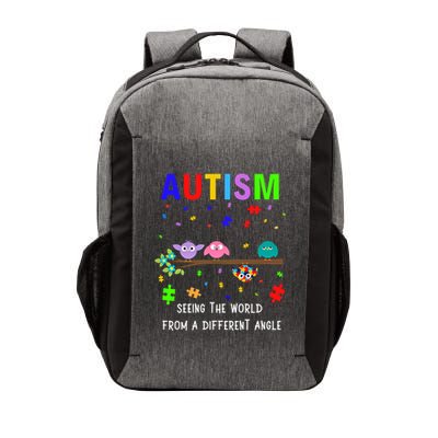Autism Bird Puzzle Seeing The World From A Different Angle Gift Vector Backpack
