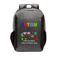 Autism Bird Puzzle Seeing The World From A Different Angle Gift Vector Backpack