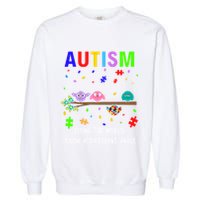Autism Bird Puzzle Seeing The World From A Different Angle Gift Garment-Dyed Sweatshirt