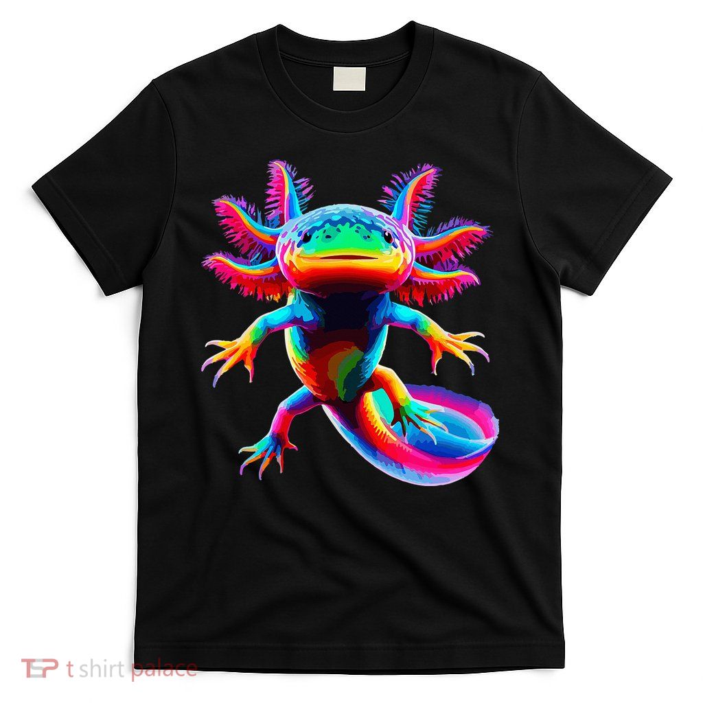 Axolotl Beautiful Pop Art Axolotl T-Shirt