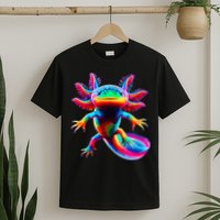 Axolotl Beautiful Pop Art Axolotl T-Shirt