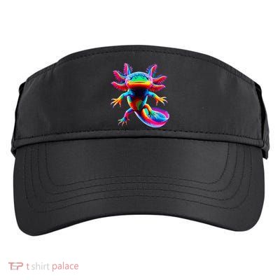 Axolotl Beautiful Pop Art Axolotl Adult Drive Performance Visor