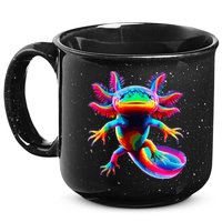 Axolotl Beautiful Pop Art Axolotl 15oz Campfire Ceramic Mug