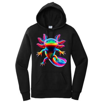 Axolotl Beautiful Pop Art Axolotl Women's Pullover Hoodie