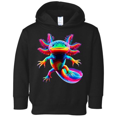 Axolotl Beautiful Pop Art Axolotl Toddler Hoodie