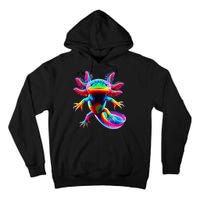 Axolotl Beautiful Pop Art Axolotl Tall Hoodie