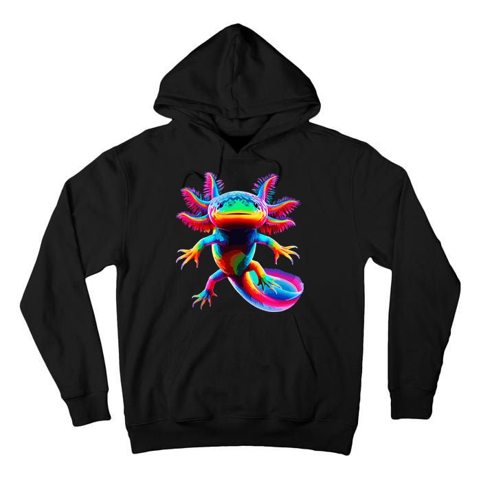 Axolotl Beautiful Pop Art Axolotl Tall Hoodie