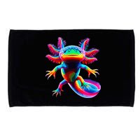 Axolotl Beautiful Pop Art Axolotl Microfiber Hand Towel