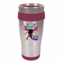 Axolotl Beautiful Pop Art Axolotl 16oz Travel Tumbler