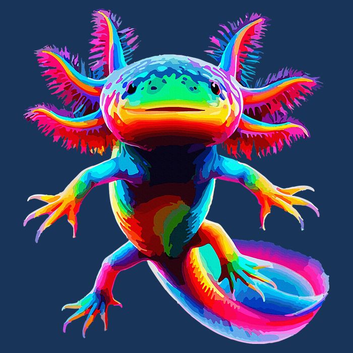 Axolotl Beautiful Pop Art Axolotl Infant Baby Jersey Bodysuit