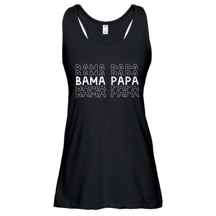 Alabama Bama Papa Grandpa Gift FatherS Day Southern Pawpaw Ladies Essential Flowy Tank