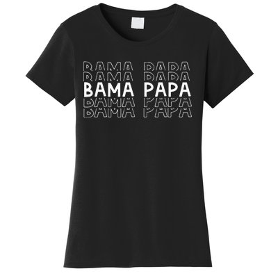 Alabama Bama Papa Grandpa Gift FatherS Day Southern Pawpaw Women's T-Shirt