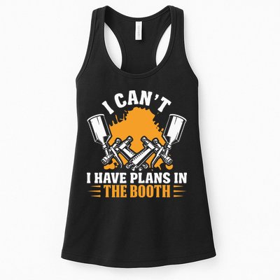 Auto Body Painter Automotive Car Detailer Vehicle Sprayer Womens Tank Top