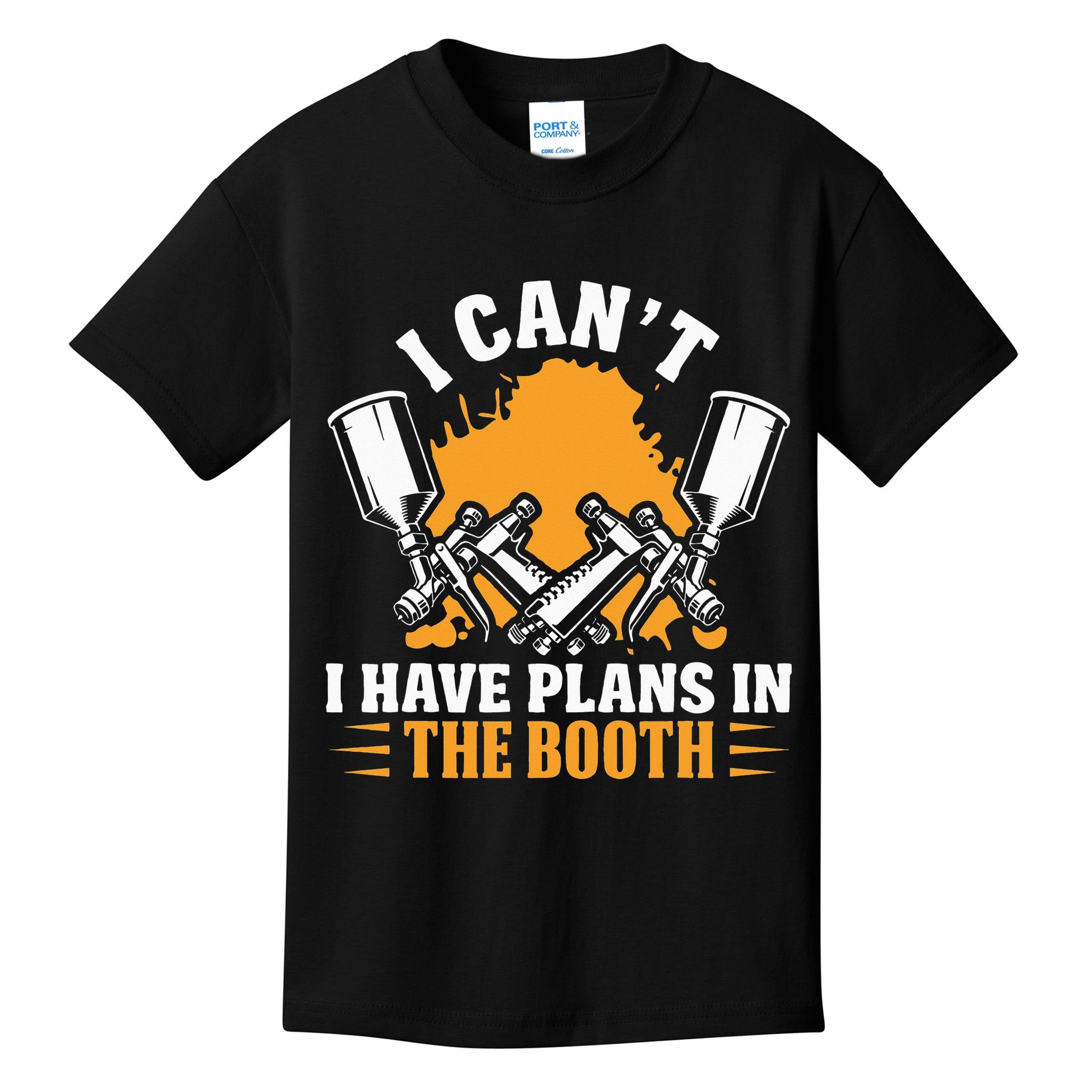 Auto Body Painter Automotive Car Detailer Vehicle Sprayer Kids T-Shirt